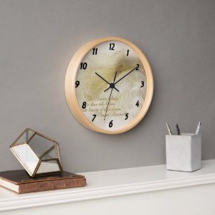 Horloge Rêver à l'horloge blanche