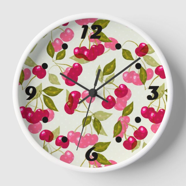 Horloge Ripe cherry (Recto)