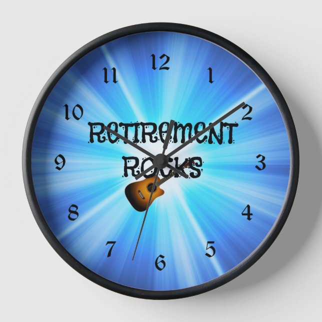 Horloge Rocks de retraite (Recto)