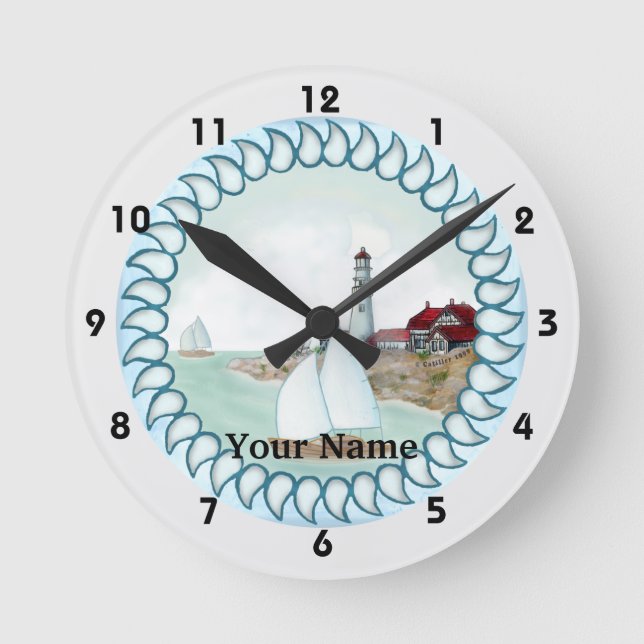 Horloge Rocky Lighthouse (Recto)