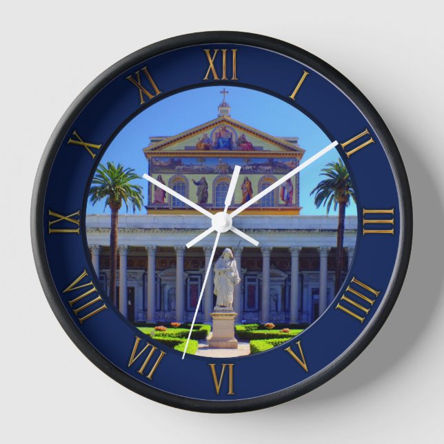 Horloge Rome, Italie - Saint Paul hors des murs (Recto)
