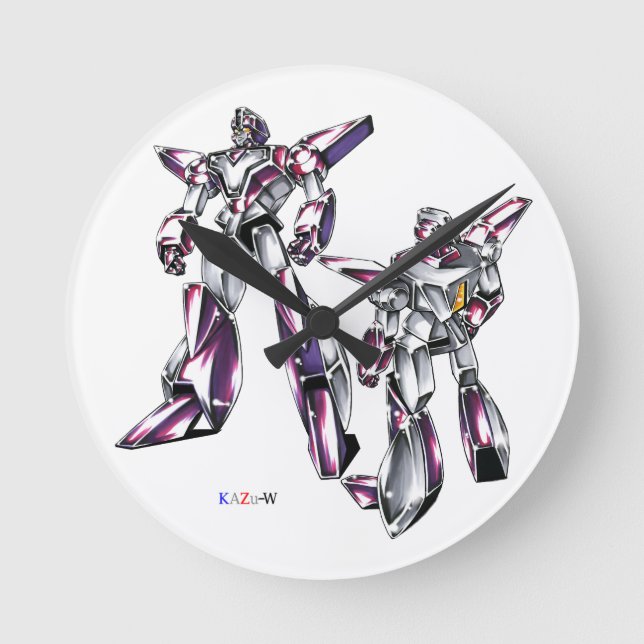 HORLOGE RONDE 作品番号00012　「ヒーローロボ基本体」 (Recto)