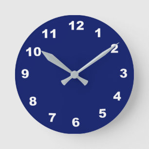 Horloge Ronde 12 Nombre de choix à choisir à partir de l'horloge