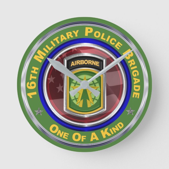 Horloge Ronde 16e brigade de police militaire (Recto)
