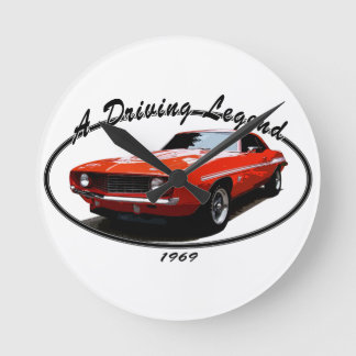 Horloge Ronde 1969_camaro_yenko_orange