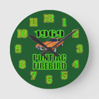 1969 Pontiac Fire Bird Clock.
