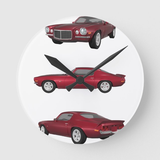 HORLOGE RONDE 1972: (Recto)