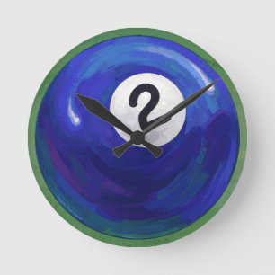 Horloge Ronde 2 balles