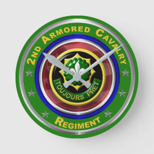 Horloge Ronde 2e Régiment de Cavalerie Blindée Souvenir