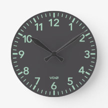 356 Style Dash Clock