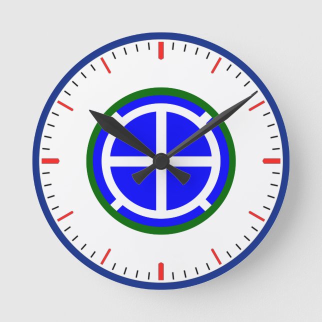 Horloge Ronde 35e division d'infanterie (Recto)