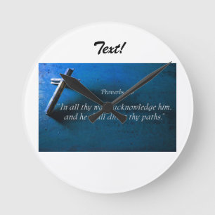 Horloge Ronde 3:6 de proverbes