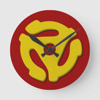 Horloge Ronde 45 adaptateurs d'enregistrement