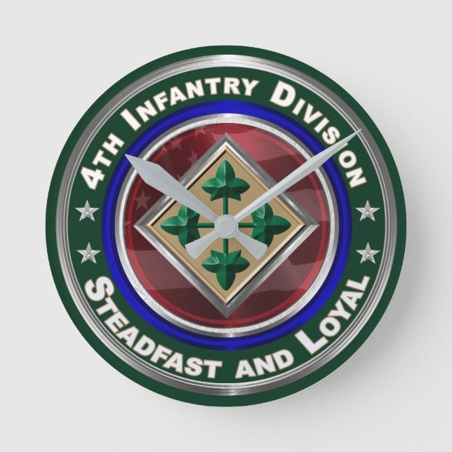 Horloge Ronde 4e division d'infanterie (Recto)