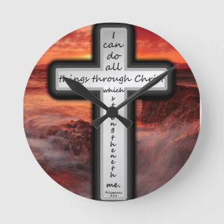 Horloge Ronde 4h13 de Philippiens