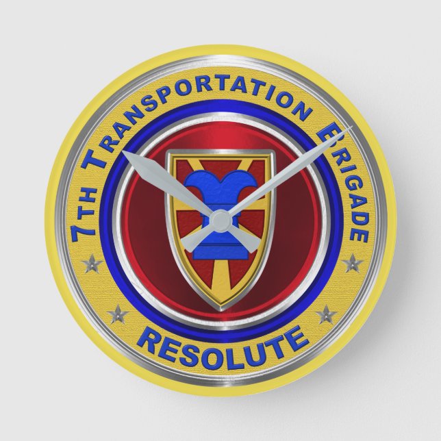 Horloge Ronde 7e brigade des transports expéditionnaire (Recto)