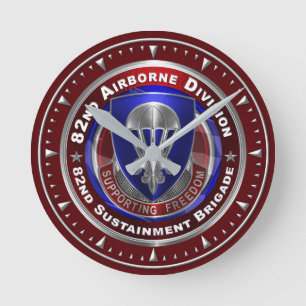 Horloge Ronde 82e brigade de soutien de la division aéroportée