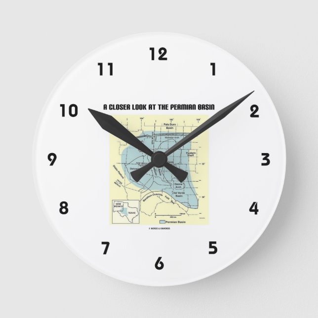 Horloge Ronde A Closer Look At the Permian Basin (Map) (Recto)