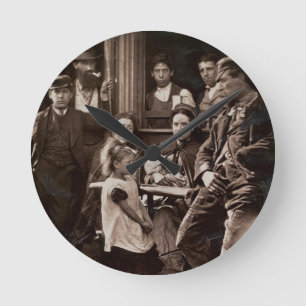 Horloge Ronde Absence injustifié de l'école Alf de Whitechapel,