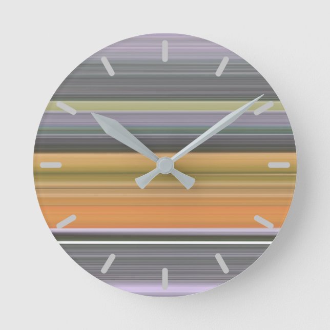 Horloge Ronde Abstract #1: Yellow and grey (Recto)