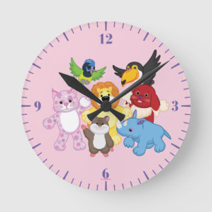 Horloge Ronde Accueil à Webkinz !