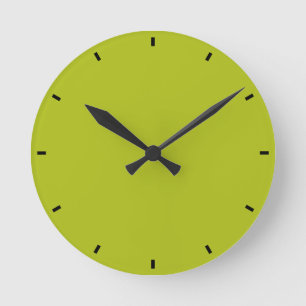 Horloge Ronde Acid Green