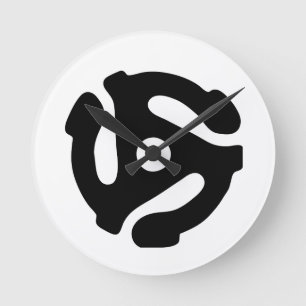 Horloge Ronde Adaptateur vinyle 7 pouces 45 tr/min pour insérer