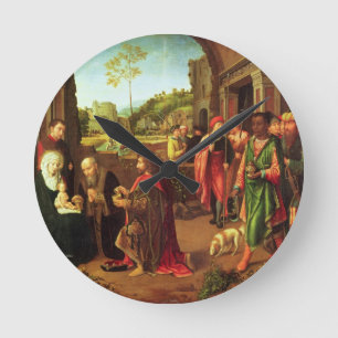 Horloge Ronde Adoration des Magi