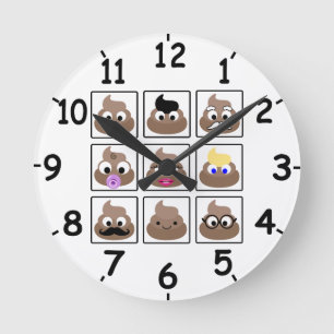 Horloge Ronde Afficher plusieurs faces