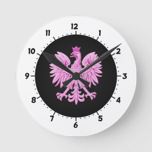 Horloge Ronde aigle polonais