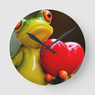 Horloge Ronde Aimez-moi...Je suis Lonley