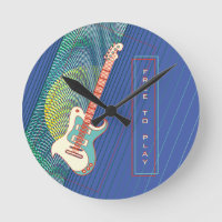 Ajouter le nom Cool Modern Turquoise & Blue Electr