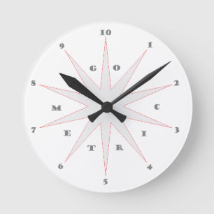 Horloge Ronde Aller la mesure