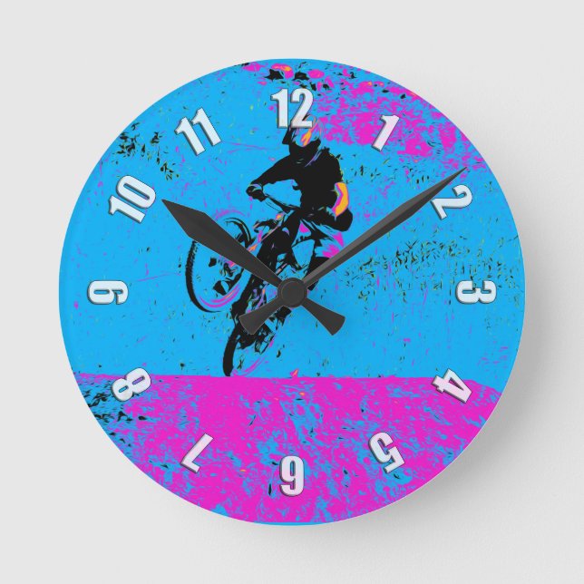 Horloge Ronde Allons-y ! - VTT (Recto)