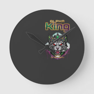 Horloge Ronde Alpha king
