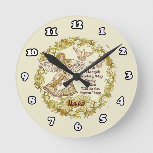 Horloge Ronde Ami Angel (Recto)