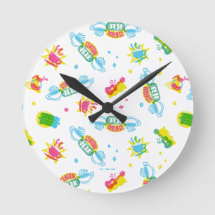 Horloge Ronde AMIS™   Central Perk Neon Motif