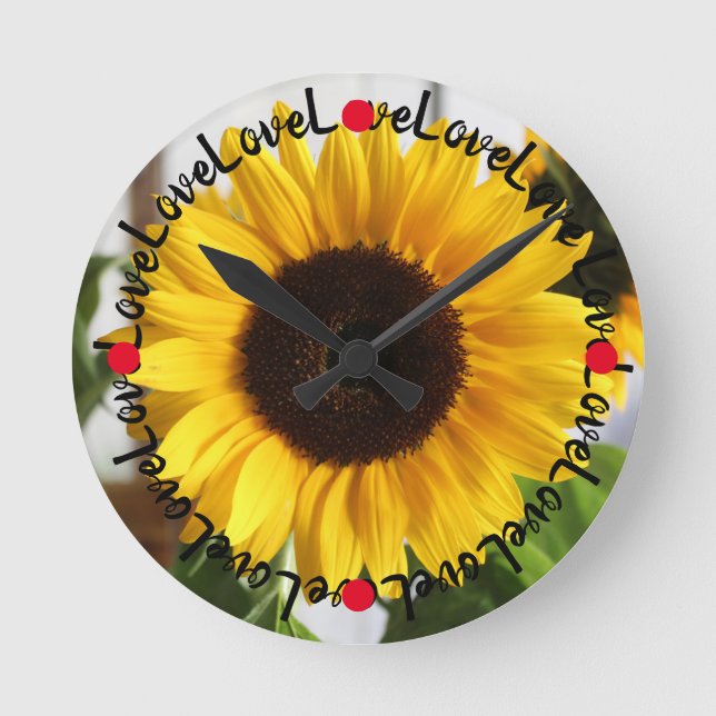 Horloge Ronde Amour (Recto)