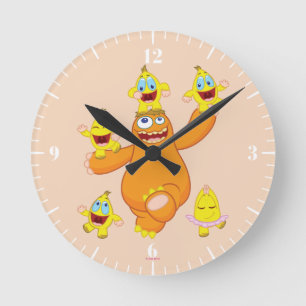 Horloge Ronde Amusement de Zingoz et de Zangoz