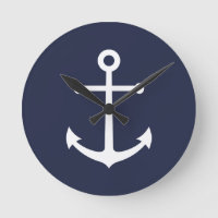 Ancre bleue marine