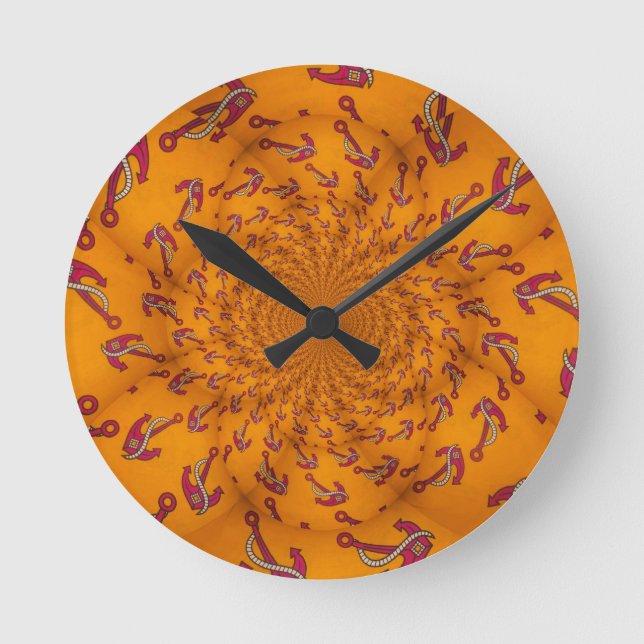 Horloge Ronde Ancre Kaleidoscope (Recto)