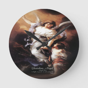 Horloge Ronde Ange gardien