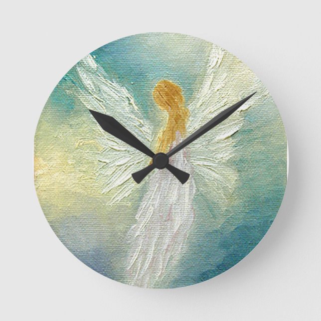 Horloge Ronde Angel Wall (Recto)