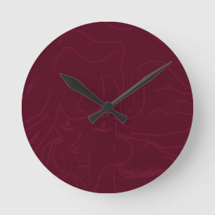 Horloge Ronde Animation ombreuse