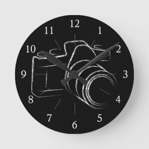 Horloge Ronde Appareil-photo de photo
