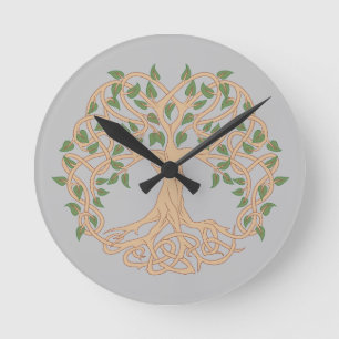 Horloge Ronde Arbre De Vie
