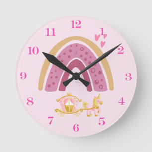 Horloge Ronde Arc-en-ciel