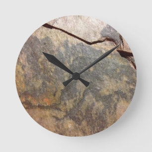 Horloge Ronde Ardoise