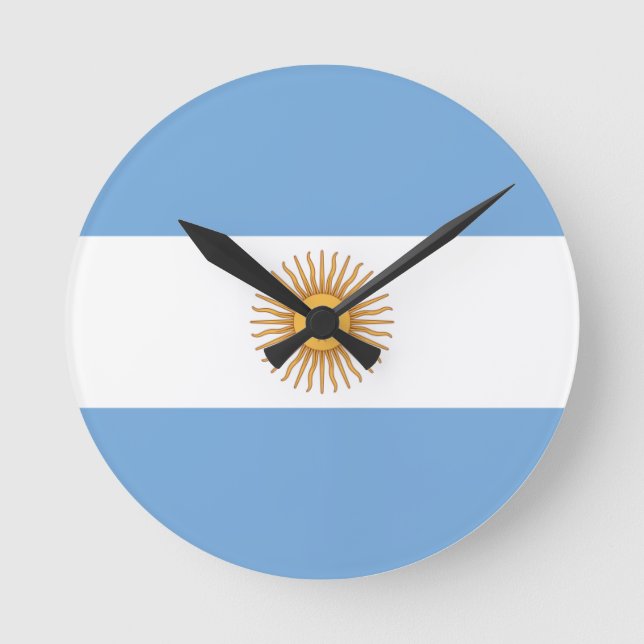 Horloge Ronde argentine (Recto)