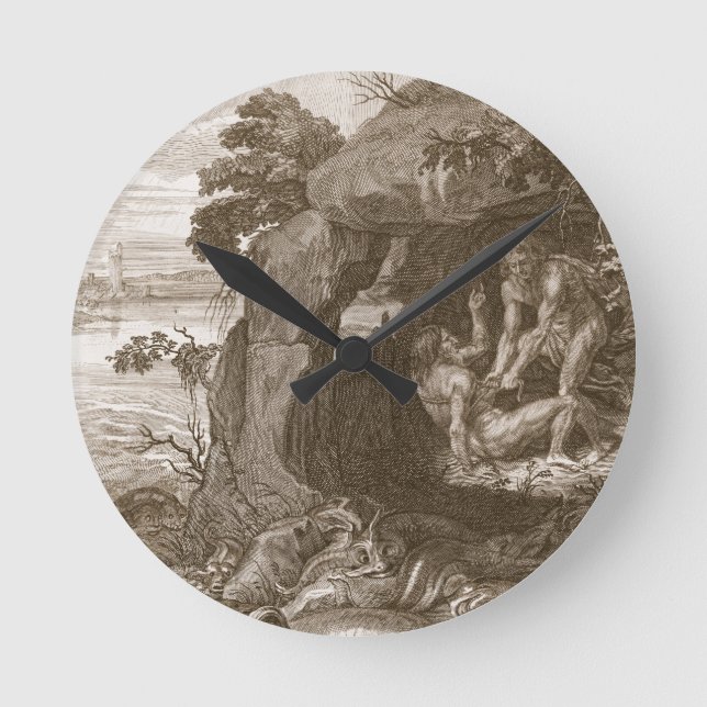 Horloge Ronde Aristeus Compels Proteus to Reveal his Oracles, 17 (Recto)